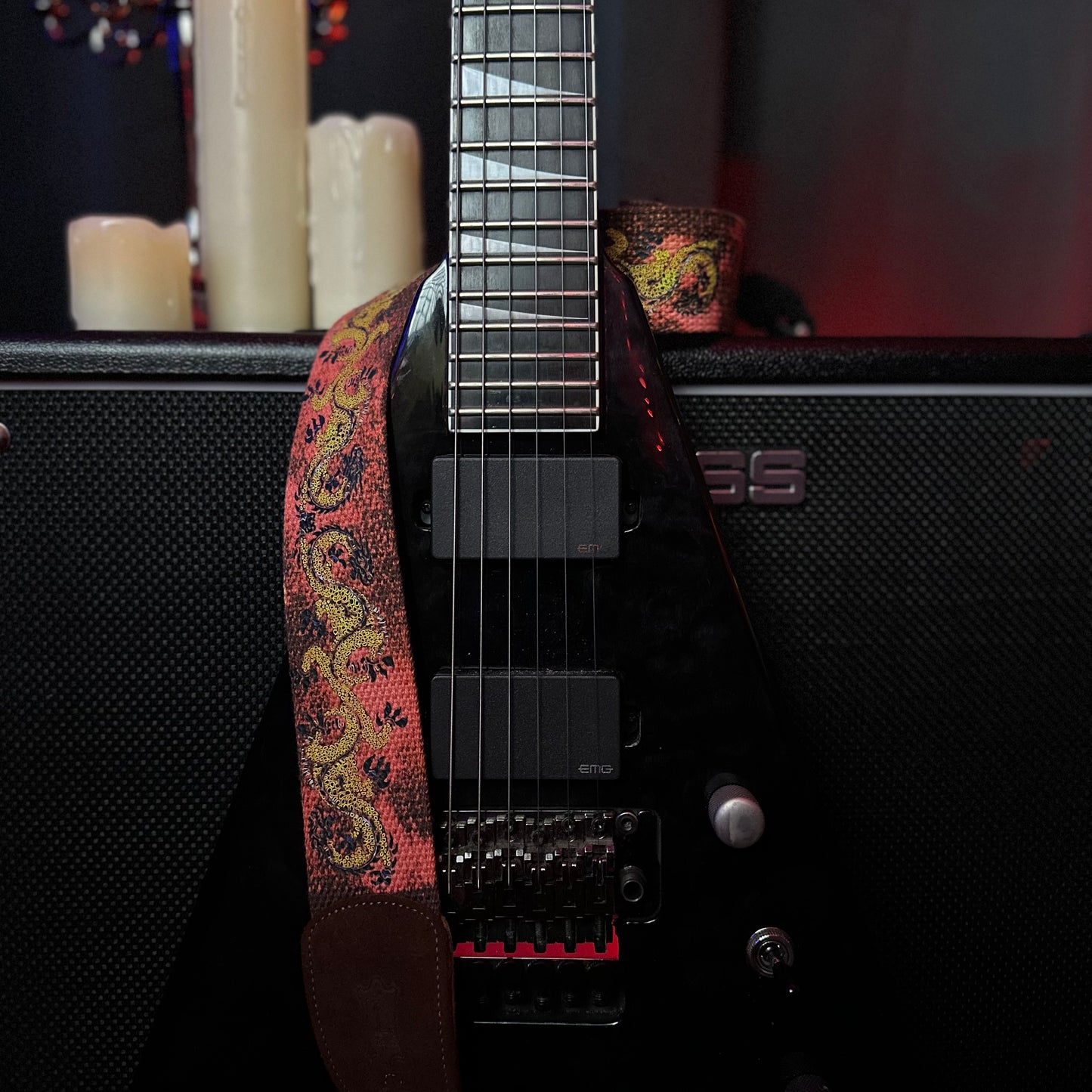 Rusted Dragon Customized Guitar Strap