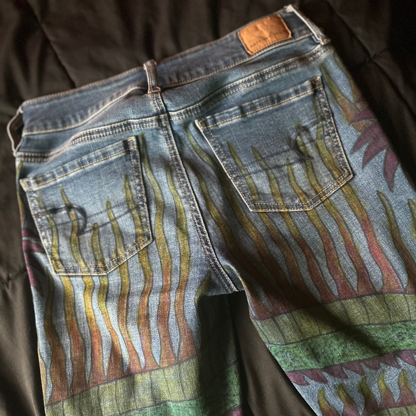 Double Dragon Jean Pants